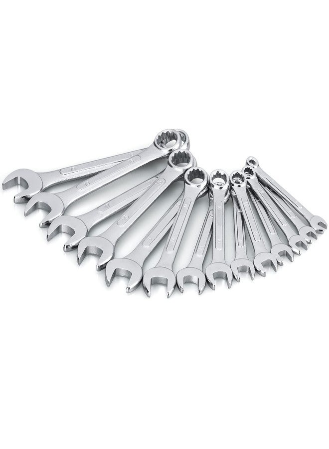 EFFICERE 14-Piece Essential Metric Combination Wrench Set in Roll-up Pouch, No Skipped Metric Sizes 6mm - 19mm | Best Value Wrench Set, Ideal for General Household, Garage, Workshop, Auto Repairs, Emergency - Image 2